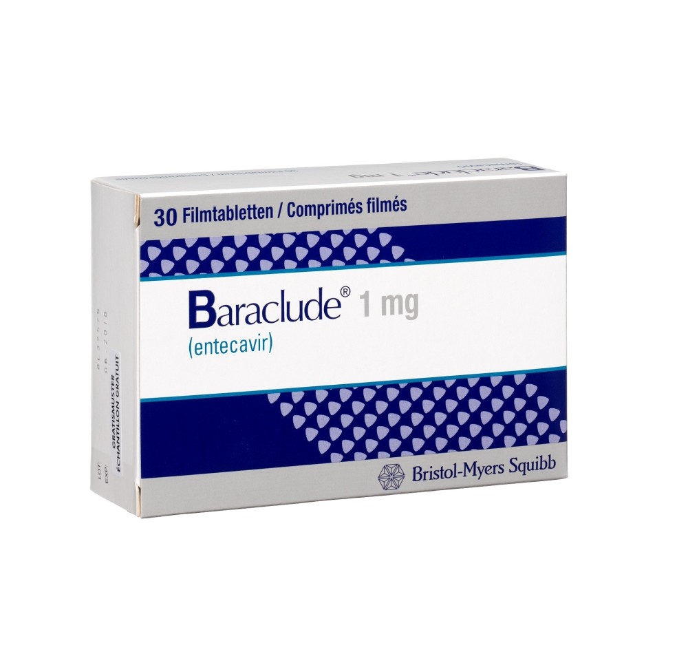 BARACLUDE cpr pell 1 mg 30 pce