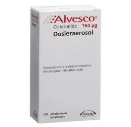 ALVESCO aéros doseur 160 mcg 120 dos