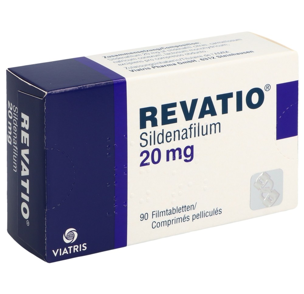 REVATIO cpr pell 20 mg 90 pce