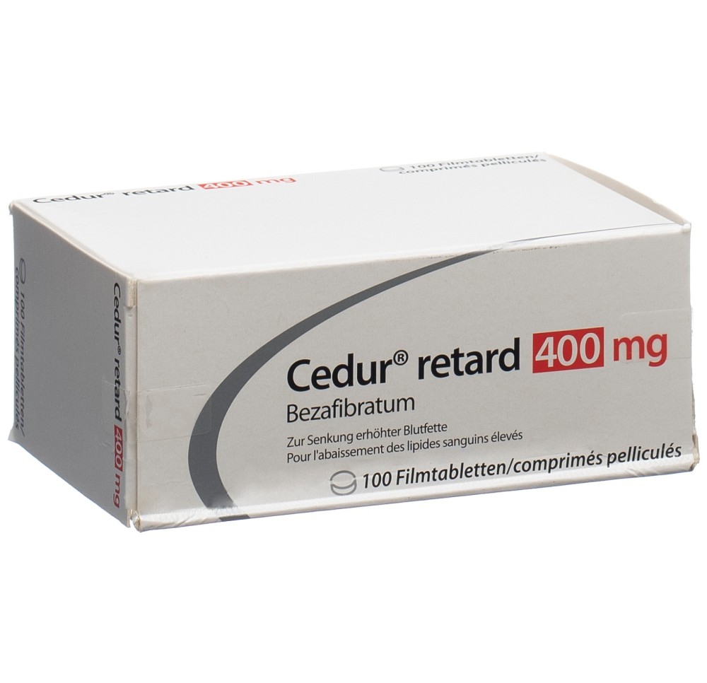 CEDUR retard cpr pell ret 400 mg 100 pce