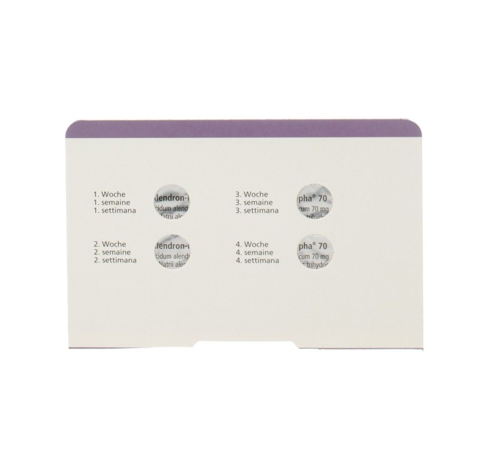 ALENDRON Mepha Lactab 70 mg 12 pce