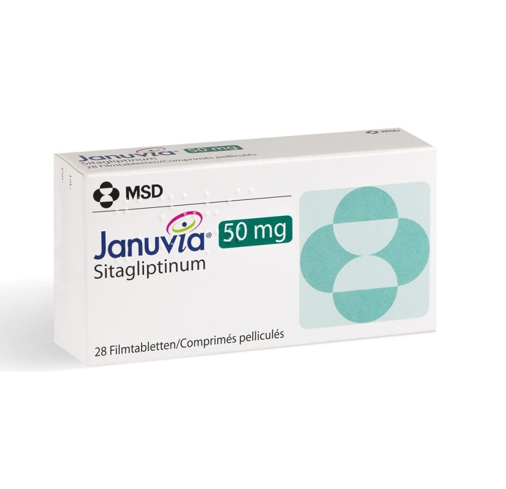 JANUVIA cpr pell 50 mg 28 pce