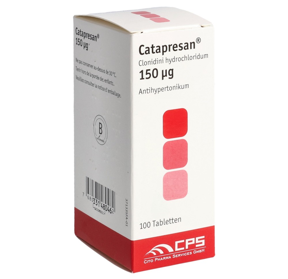 CATAPRESAN cpr 150 mcg 100 pce