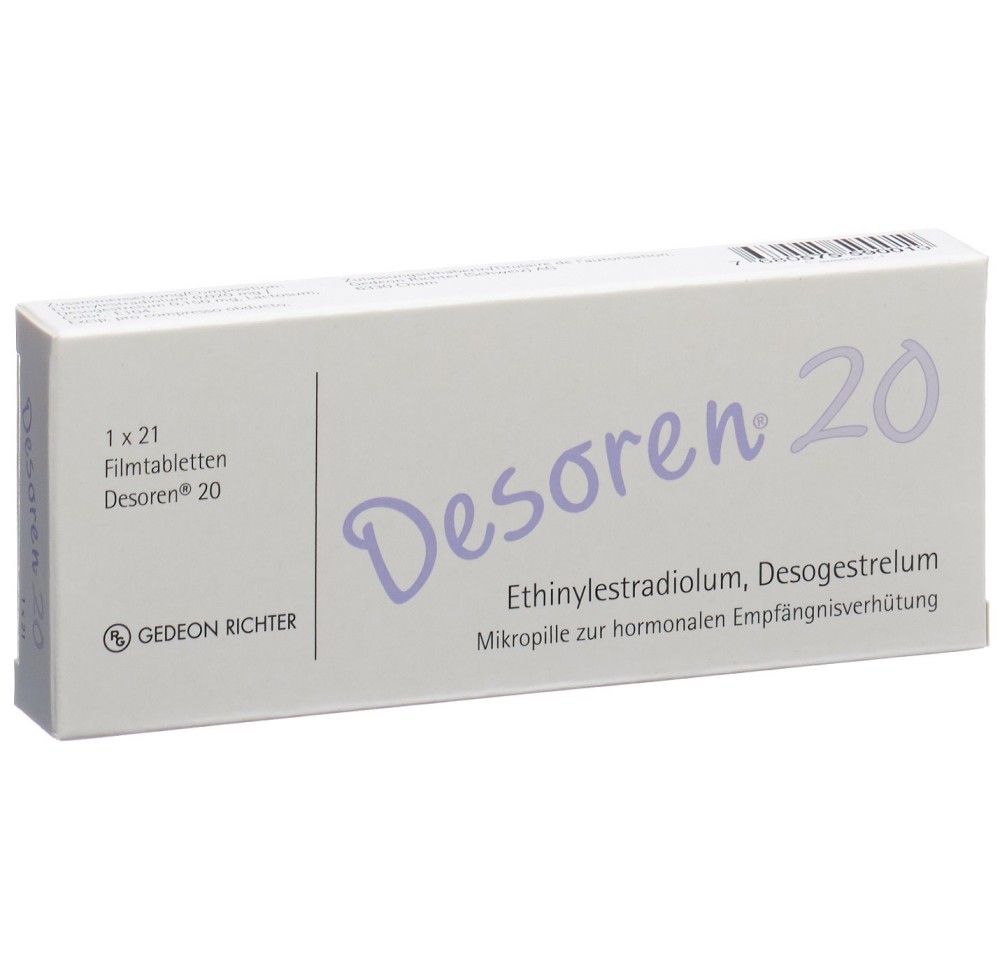 DESOREN 20 cpr pell 21 pce