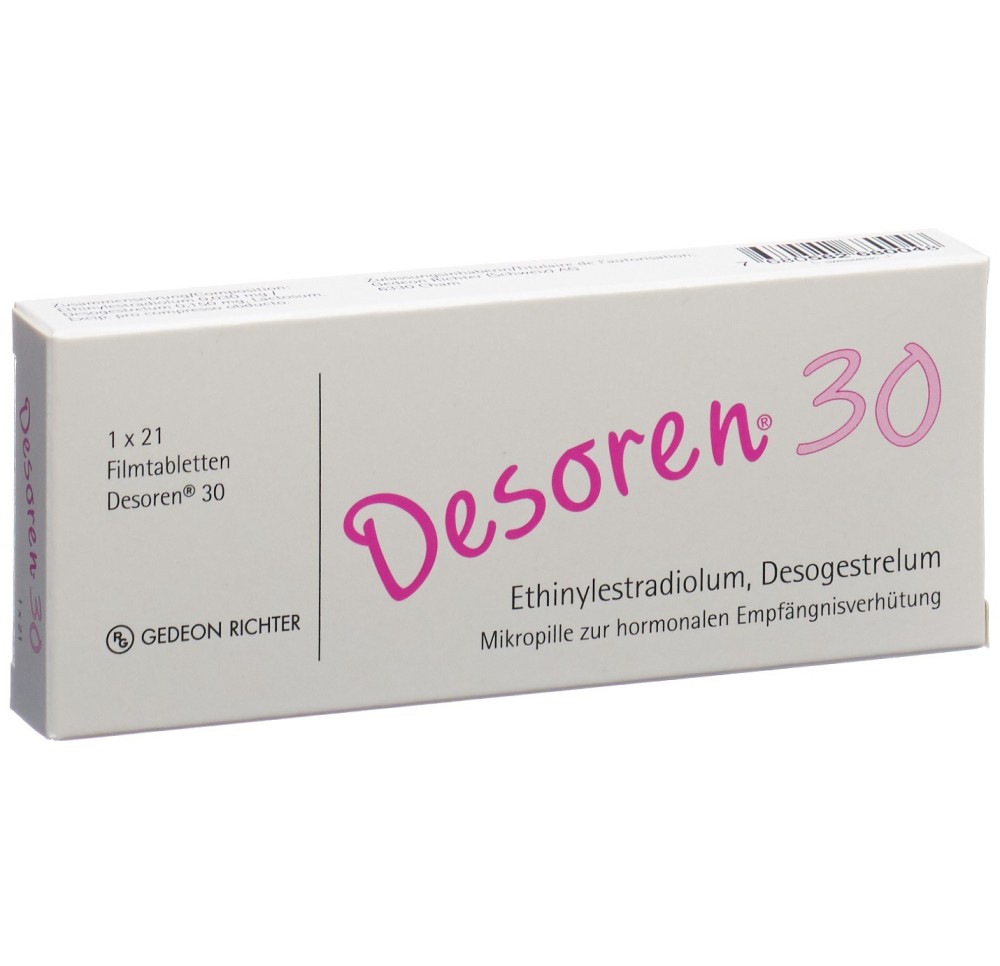 DESOREN 30 cpr pell 21 pce
