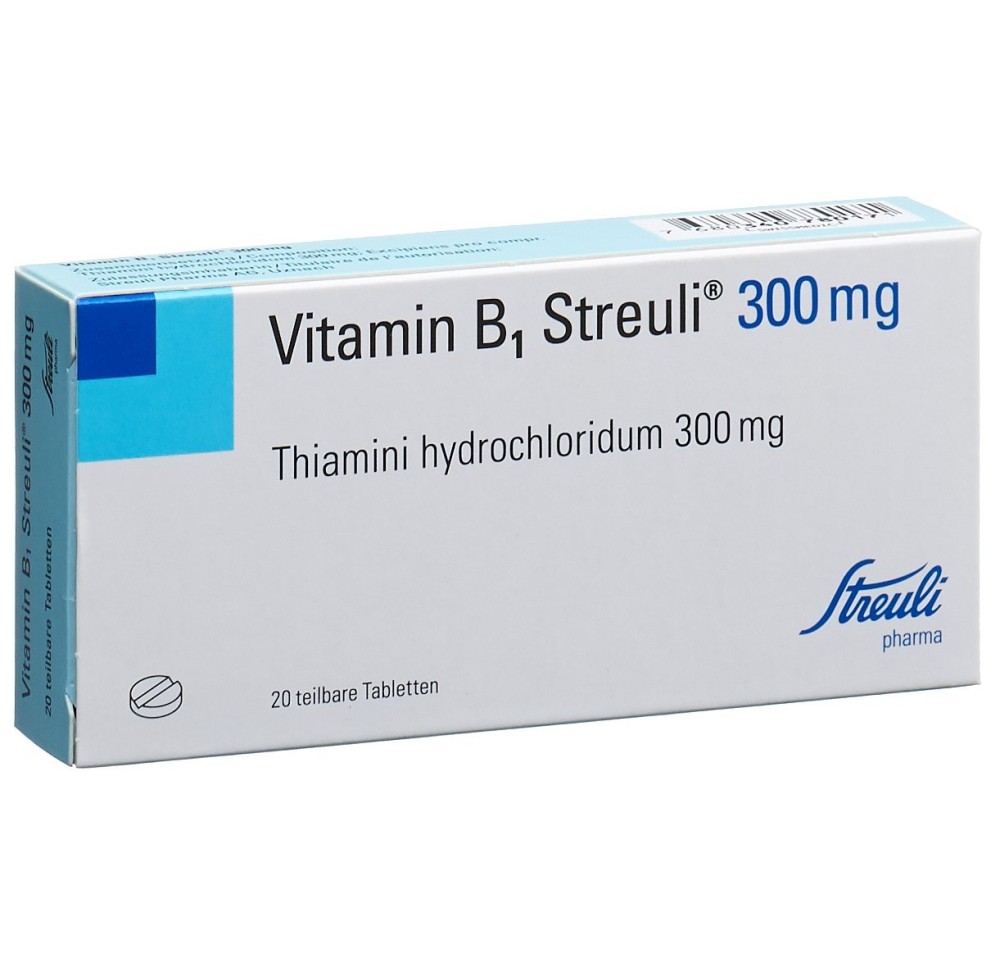 VITAMINE B1 Streuli cpr 300 mg 20 pce
