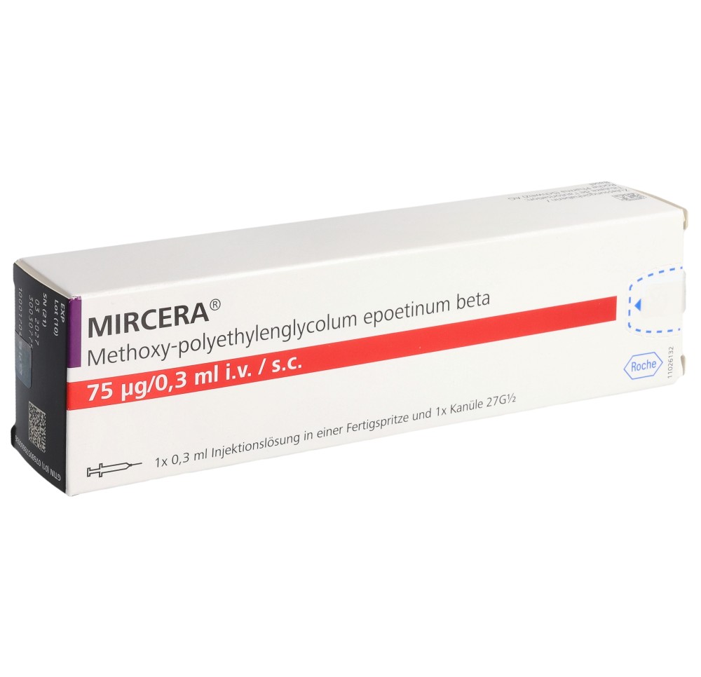MIRCERA sol inj 75 mcg/0.3 ml ser pré