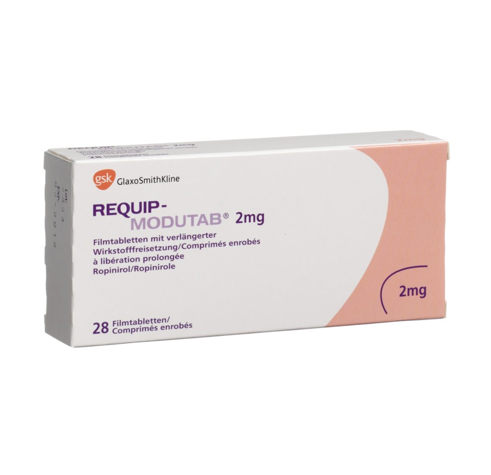REQUIP Modutab cpr pell 2 mg 28 pce