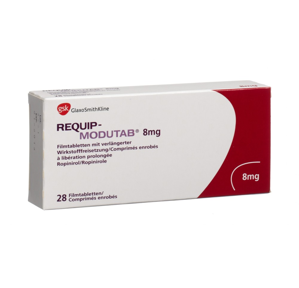 REQUIP Modutab cpr pell 8 mg 28 pce