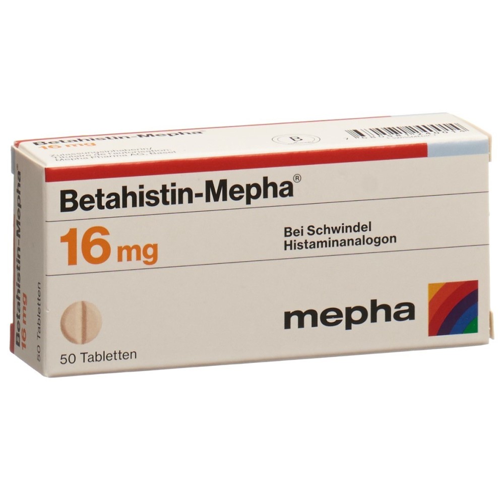 BETAHISTIN Mepha cpr 16 mg 50 pce