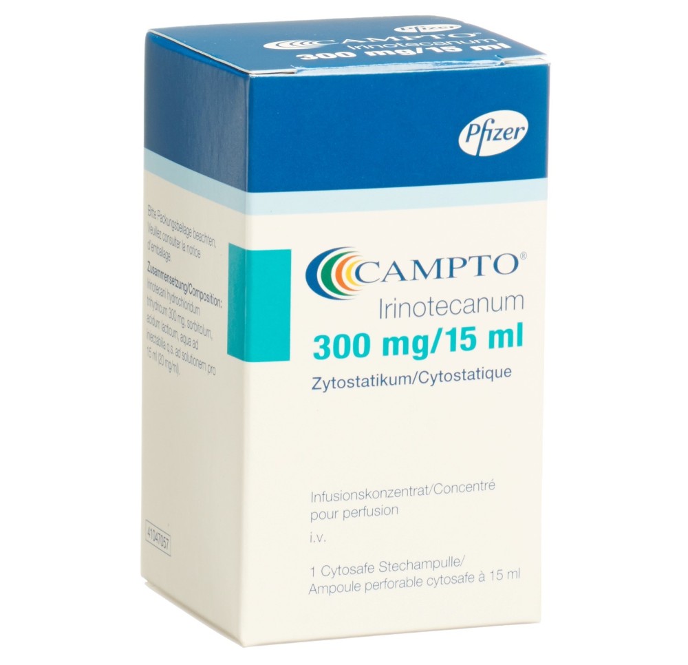 CAMPTO conc perf 300 mg/15ml Cytosafe 15 ml