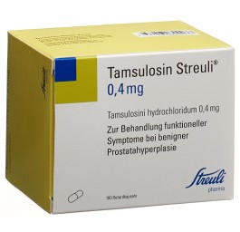 TAMSULOSINE Streuli caps ret 0.4 mg 100 pce