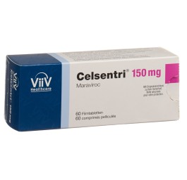 CELSENTRI cpr pell 150 mg 60 pce
