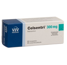 CELSENTRI cpr pell 300 mg 60 pce