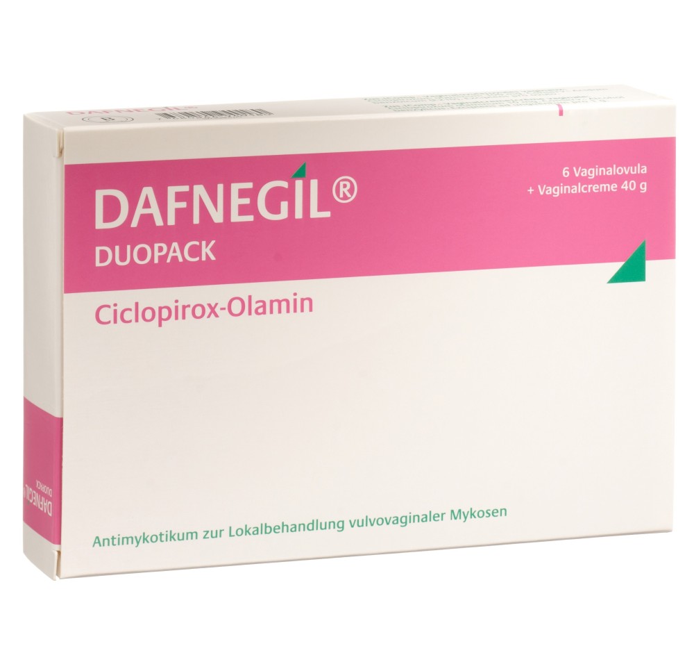 DAFNEGIL duopack 6 Ovula+40 g crème