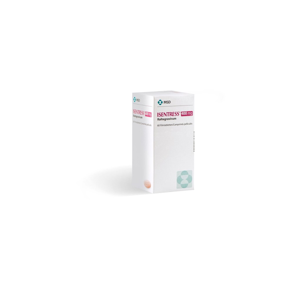 ISENTRESS cpr pell 400 mg bte 60 pce