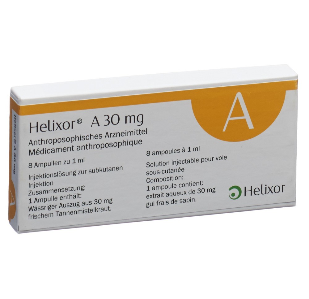 HELIXOR A sol inj 30 mg amp 8 pce