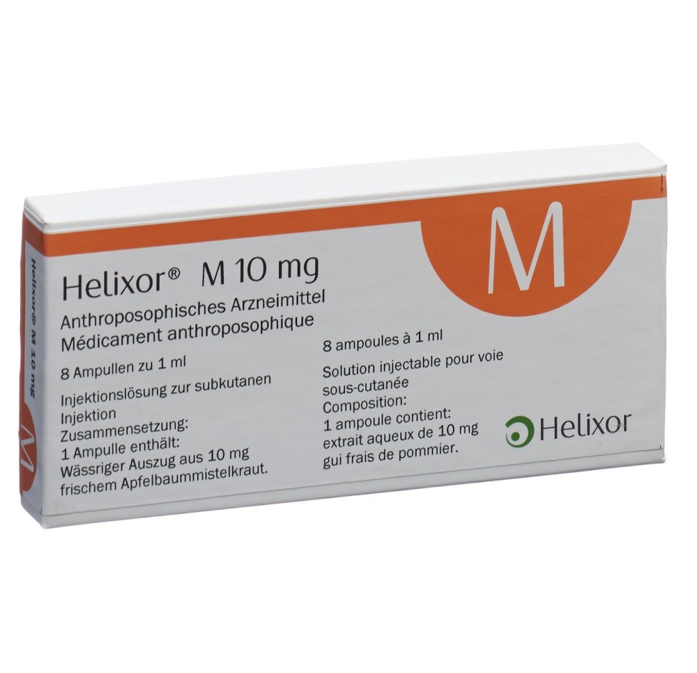 HELIXOR M sol inj 10 mg amp 8 pce