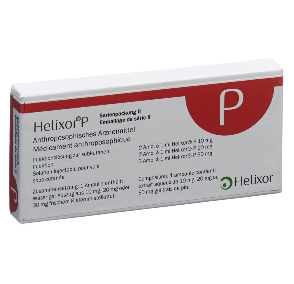 HELIXOR P série 2 sol inj amp 7 pce