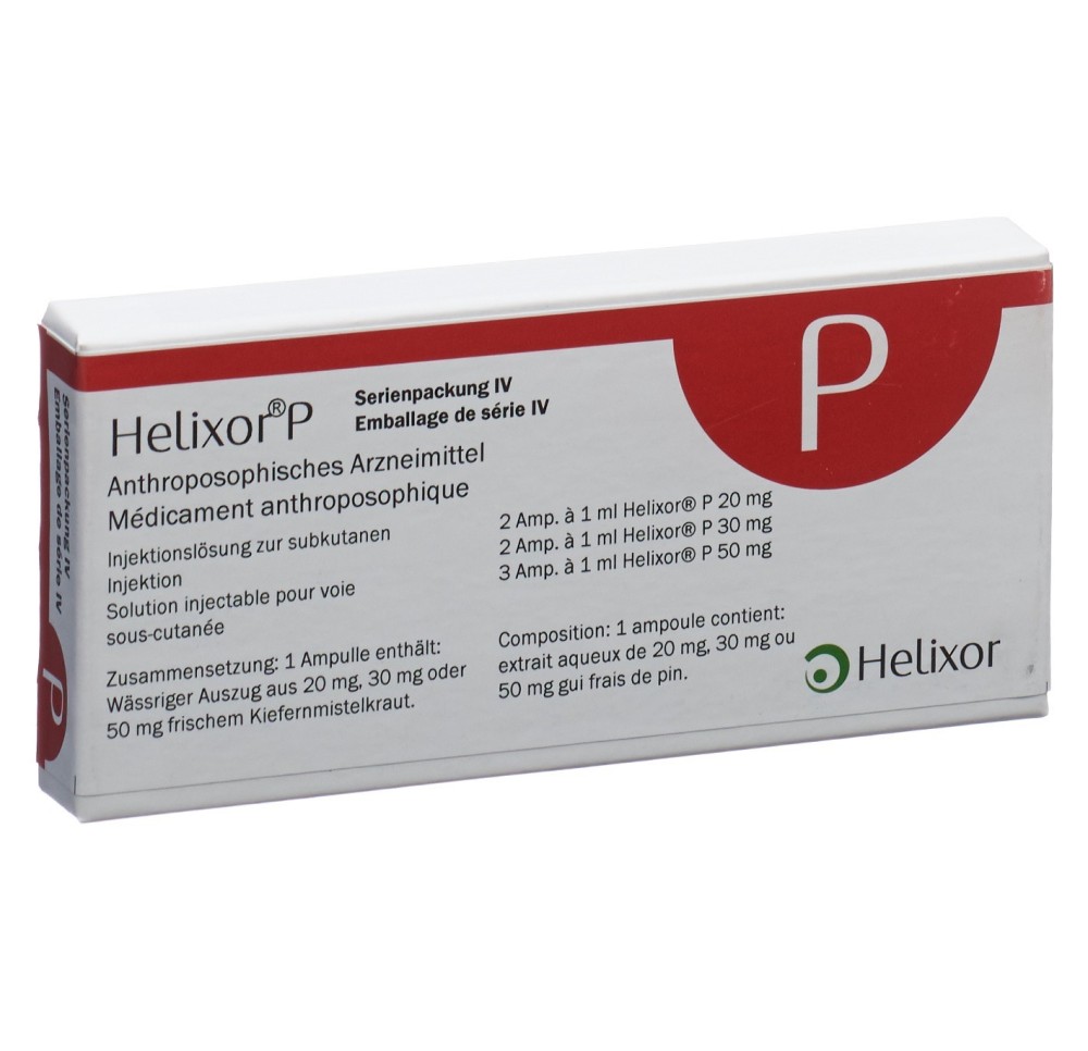HELIXOR P série 4 sol inj amp 7 pce