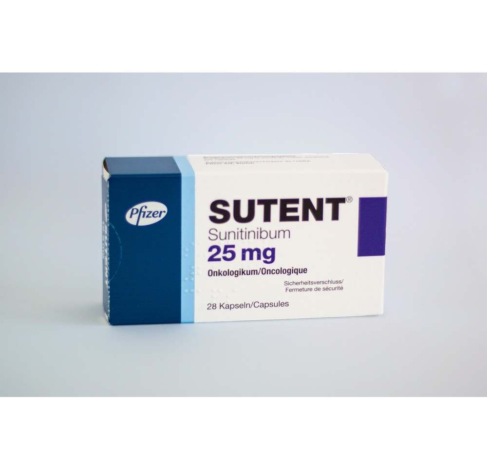 SUTENT caps 25 mg 28 pce