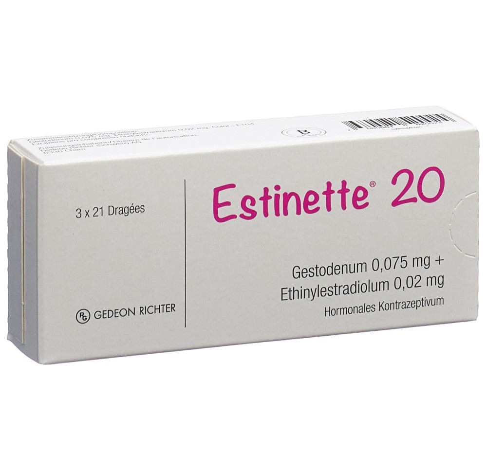 ESTINETTE 20 drag 3 x 21 pce
