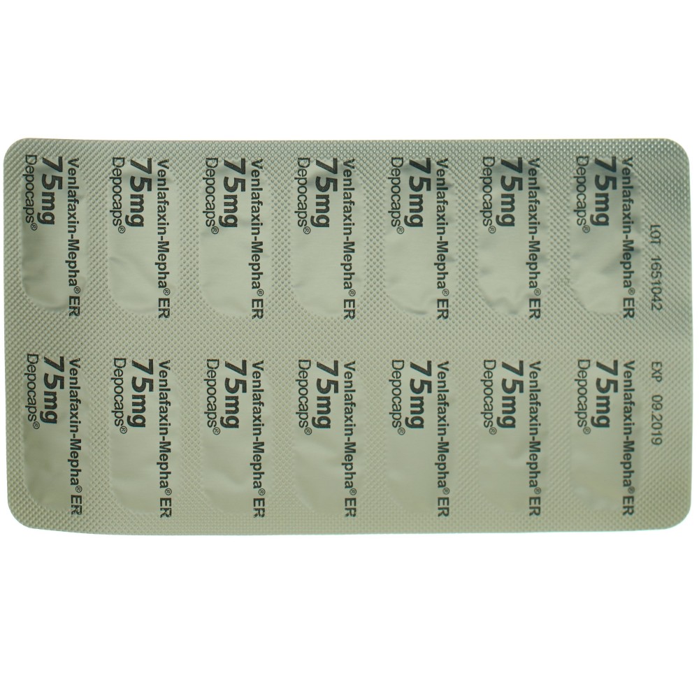 VENLAFAXIN Mepha ER depocaps 75 mg 98 pce