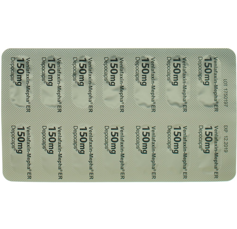 VENLAFAXIN Mepha ER depocaps 150 mg 28 pce