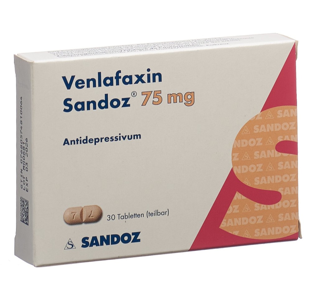 VENLAFAXINE Sandoz cpr 75 mg 30 pce