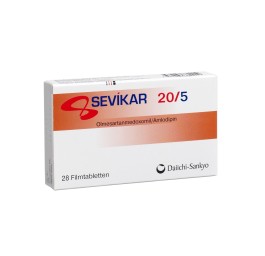 SEVIKAR cpr pell 20/5mg 28 pce