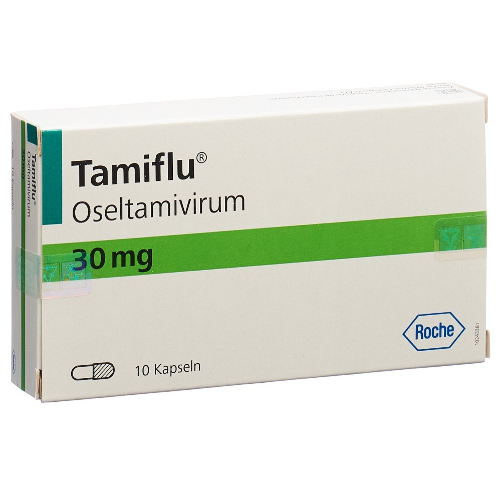 TAMIFLU caps 30 mg 10 pce