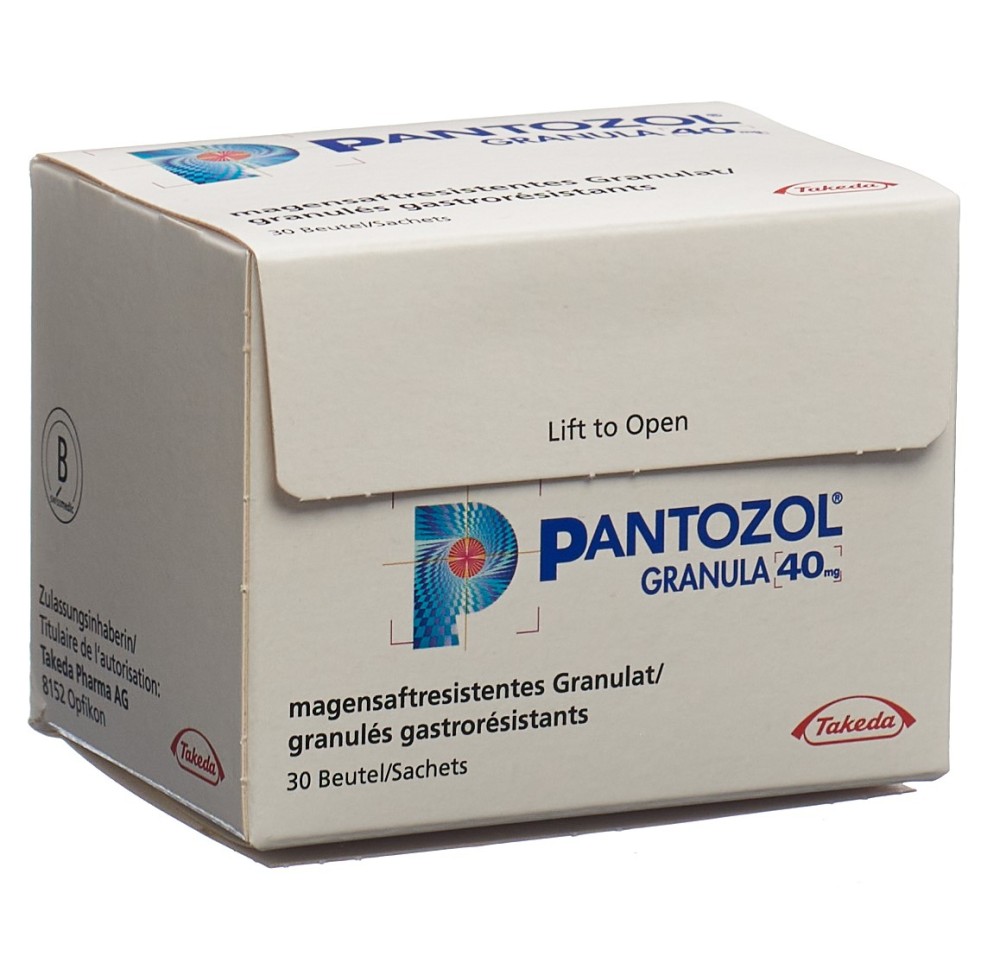 PANTOZOL Granula gran 40 mg sach 30 pce