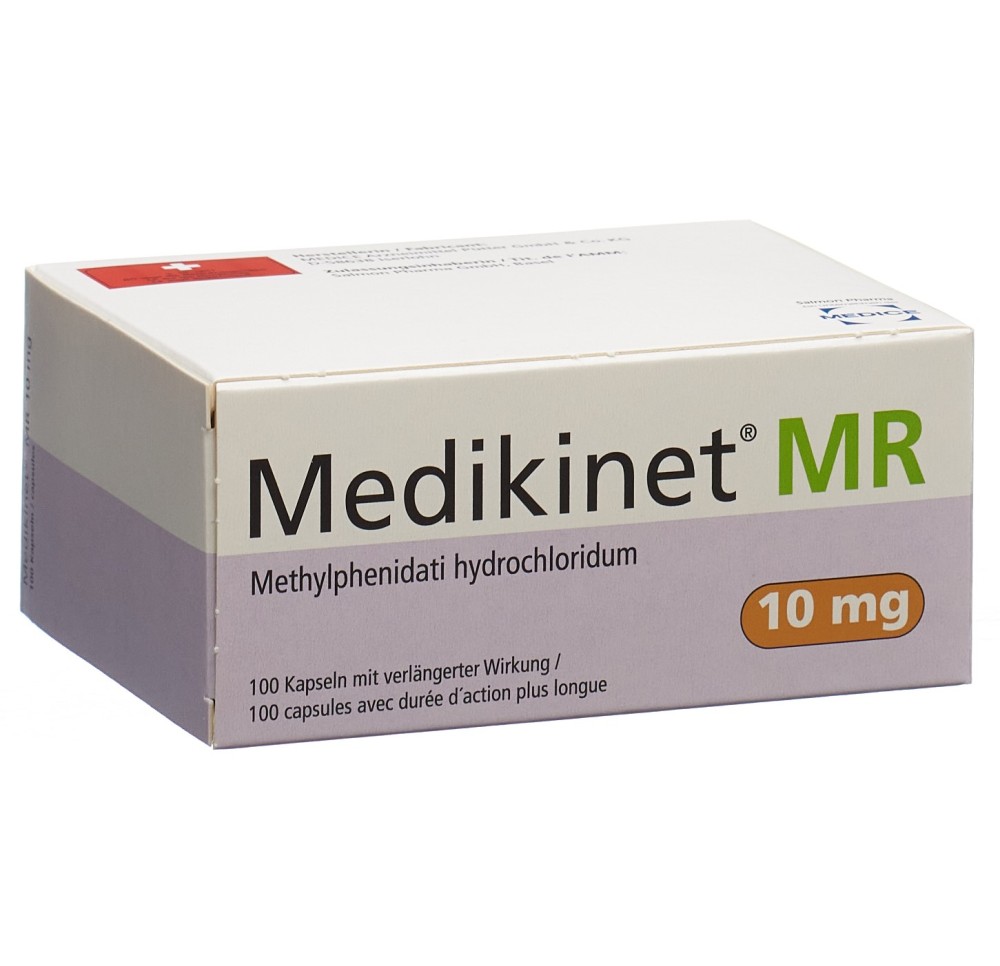 MEDIKINET MR caps 10 mg 100 pce