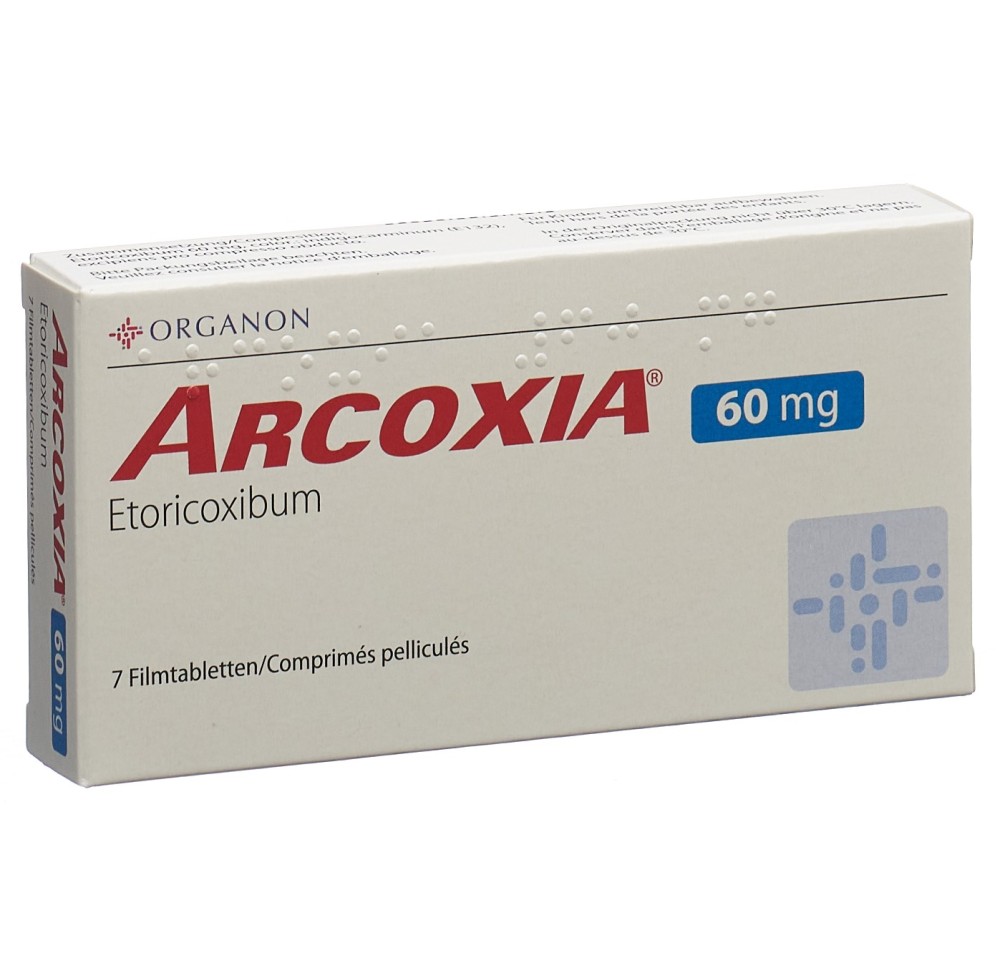 ARCOXIA cpr pell 60 mg 7 pce
