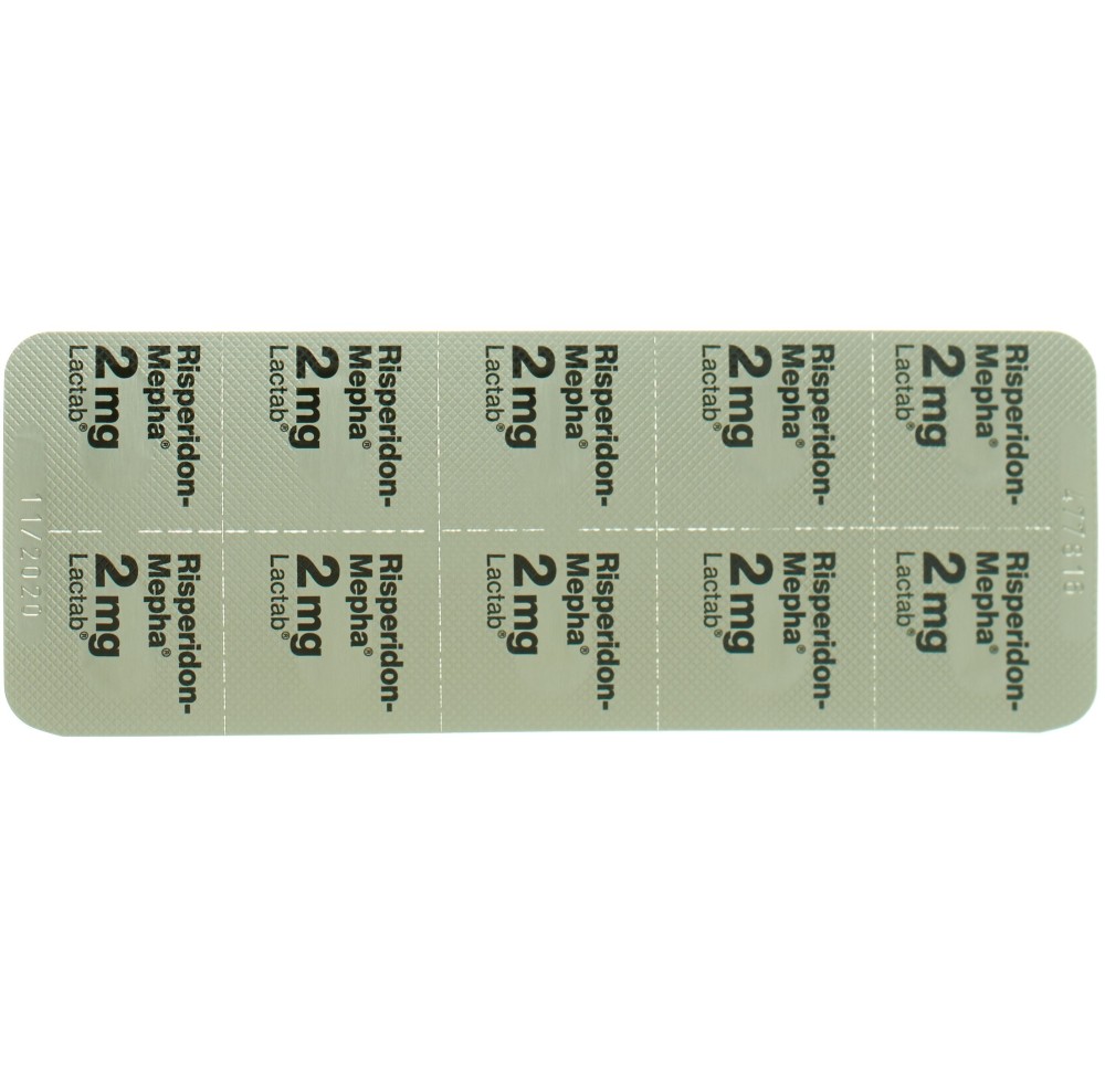 RISPERIDON Mepha Lactab 2 mg 60 pce