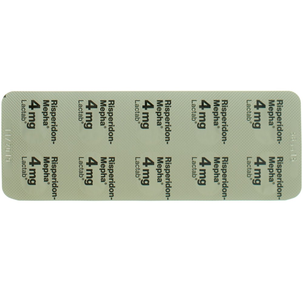 RISPERIDON Mepha Lactab 4 mg 60 pce