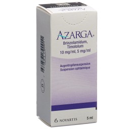 AZARGA susp opht fl 5 ml