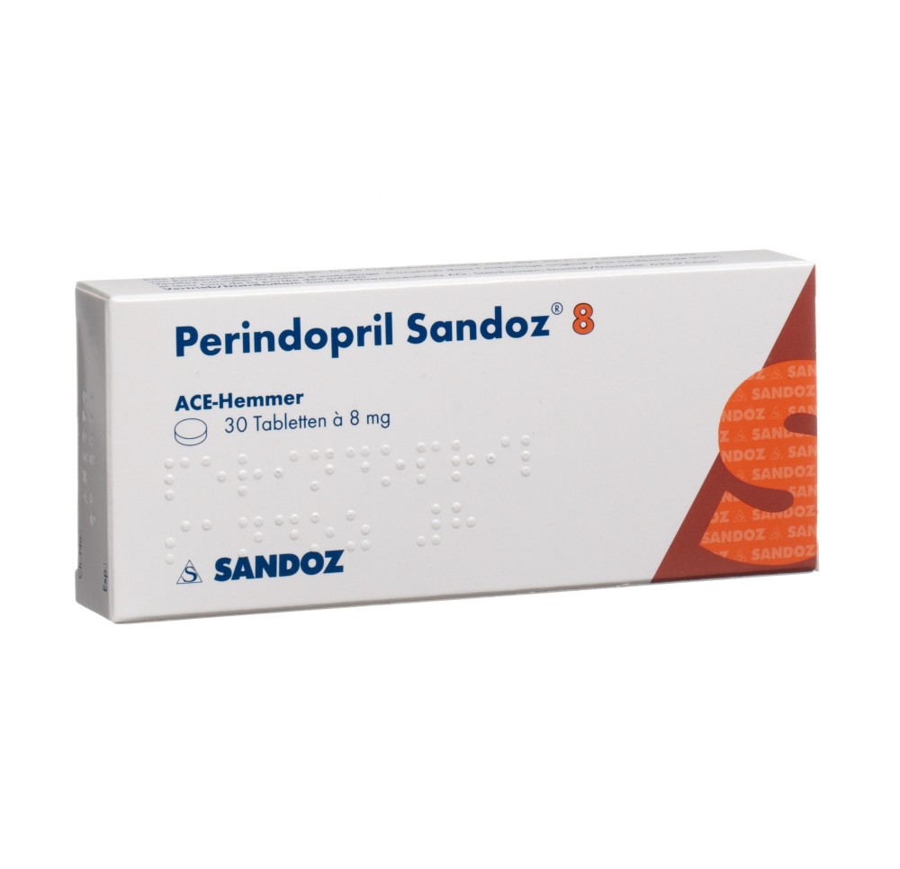 PERINDOPRIL Sandoz cpr 8 mg 30 pce