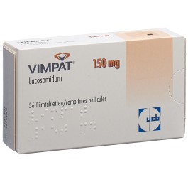 VIMPAT cpr pell 150 mg 56 pce