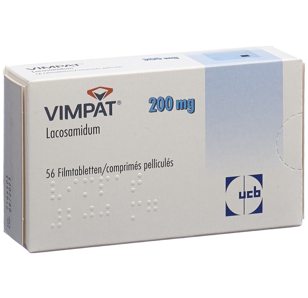 VIMPAT cpr pell 200 mg 56 pce