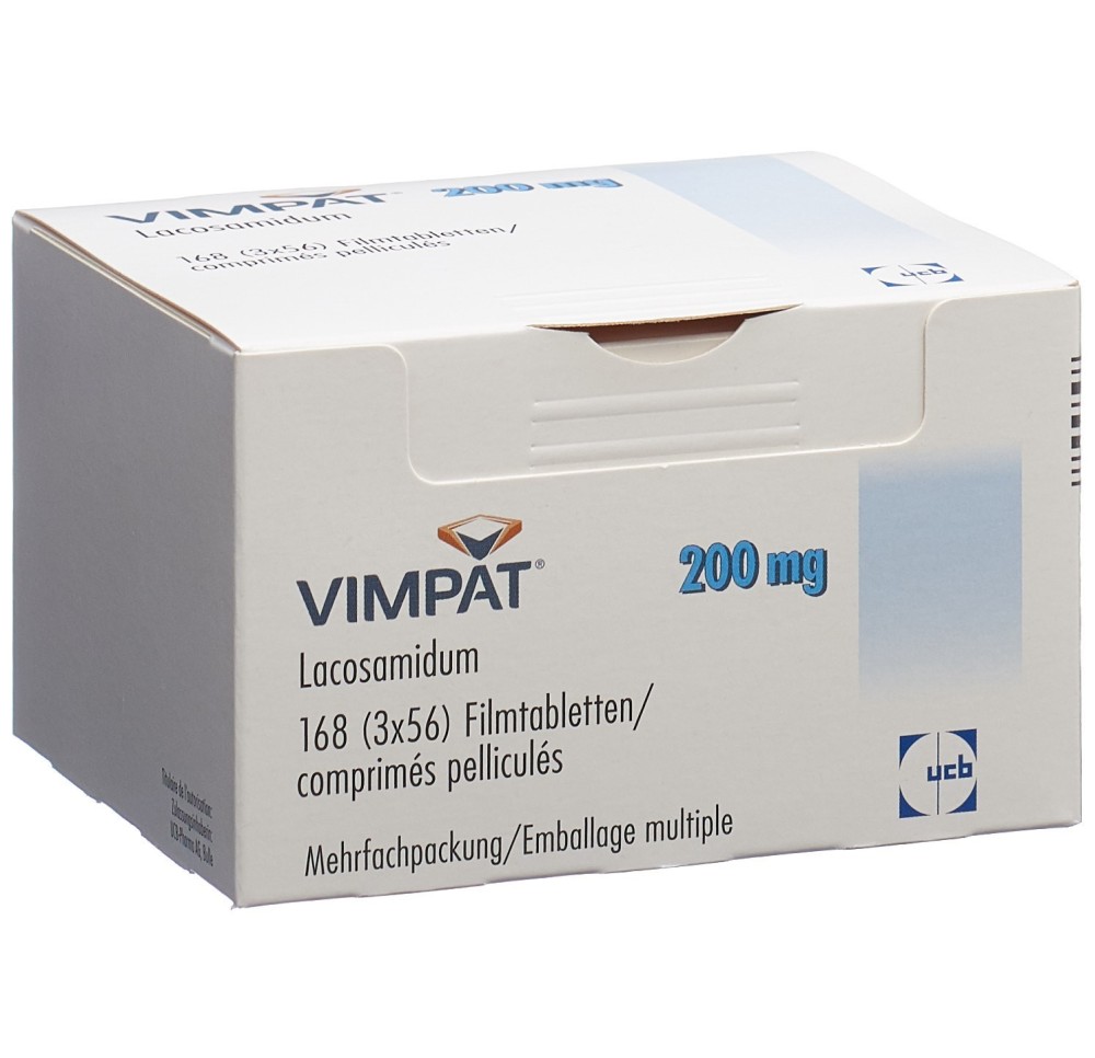 VIMPAT cpr pell 200 mg 3 x 56 pce
