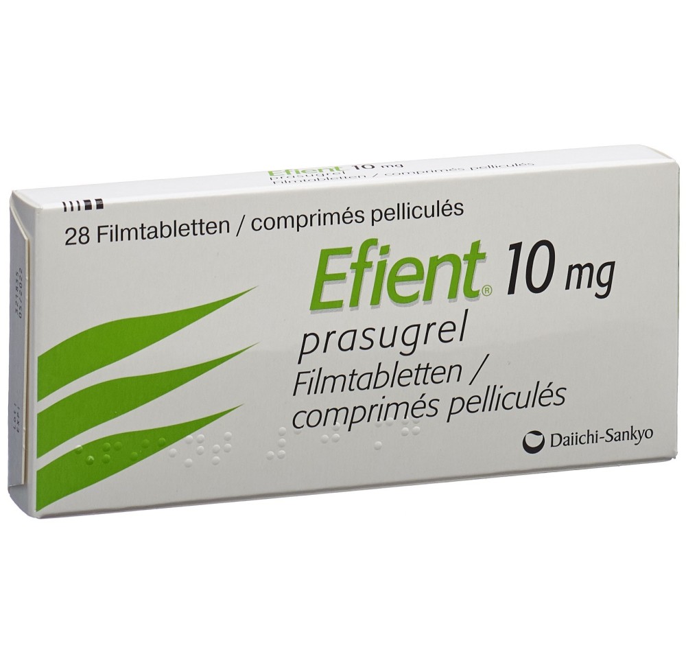 EFIENT cpr pell 10 mg 28 pce