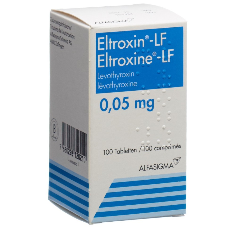 ELTROXINE LF cpr 0.05 mg bte 100 pce