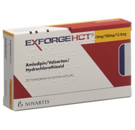 EXFORGE HCT cpr pell 10mg/160mg/12.5mg 28 pce