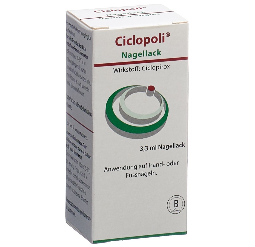 CICLOPOLI vernis à ongles 8 % fl 3.3 ml