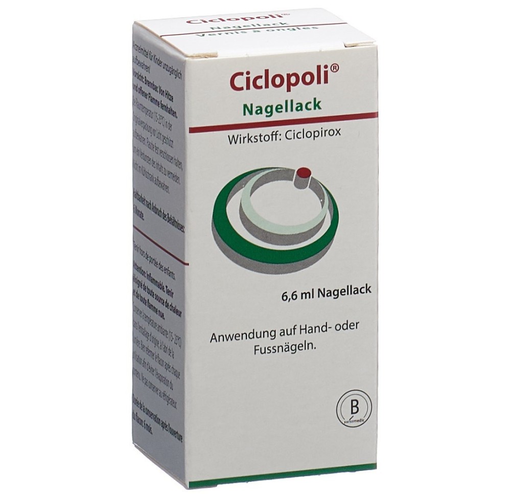 CICLOPOLI vernis à ongles 8 % fl 6.6 ml