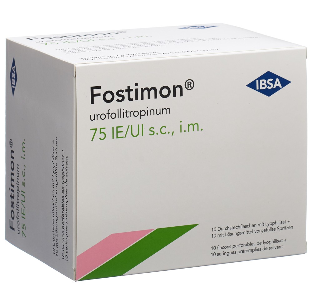 FOSTIMON subst sèche 75 UI c solv ser prê 10 pce