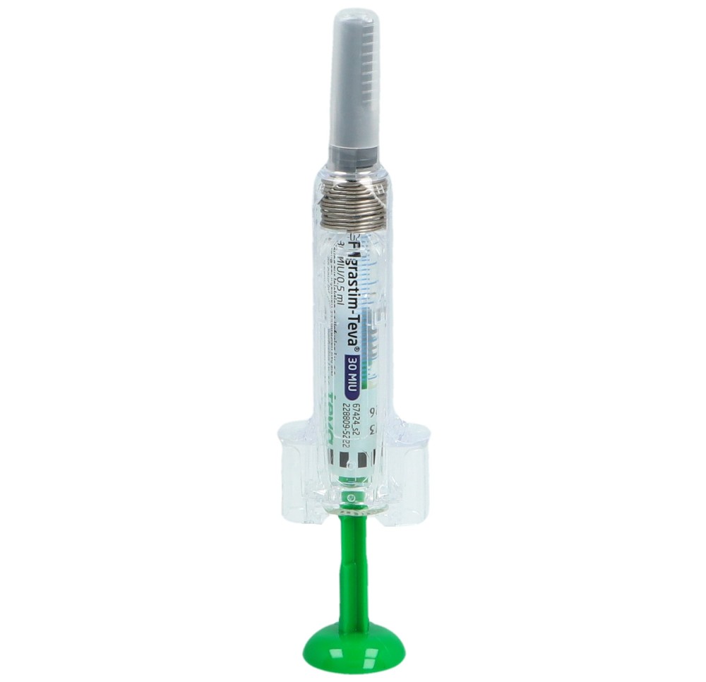 FILGRASTIM Teva 30 mio U/0.5ml 5 ser pré 0.5 ml