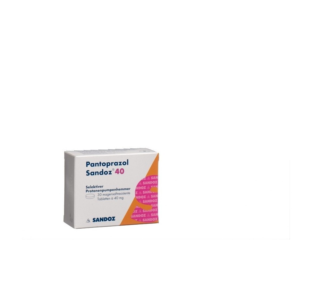 PANTOPRAZOLE Sandoz cpr pell 40 mg 30 pce