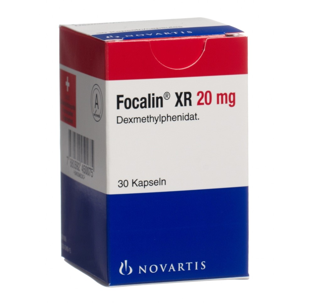 FOCALIN XR caps ret 20 mg bte 30 pce